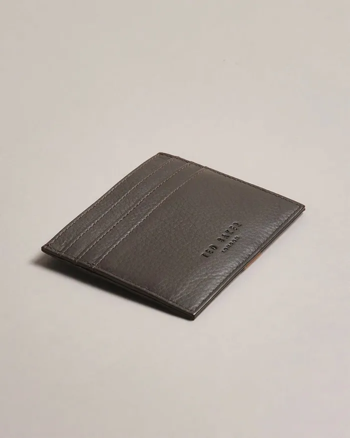 Men EVET 8211 Striped Card Holder Brownchocolate Ted Baker Wallets and Cardholders