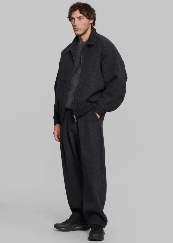 Men Felix Jacket 8211 Charcoal The Frankie Shop Outerwear