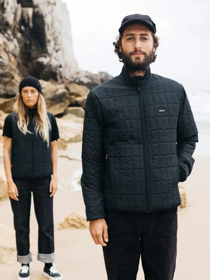 Men Firecrest Jacket Black Finisterre Jackets Coats and Gilets