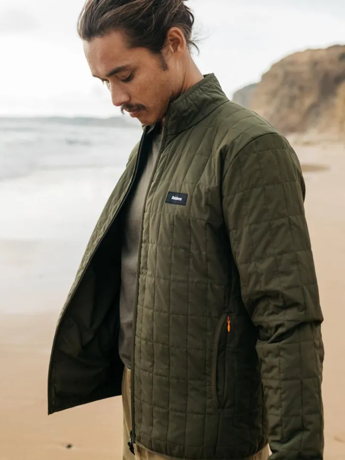 Men Firecrest Jacket Olive Finisterre Jackets Coats and Gilets