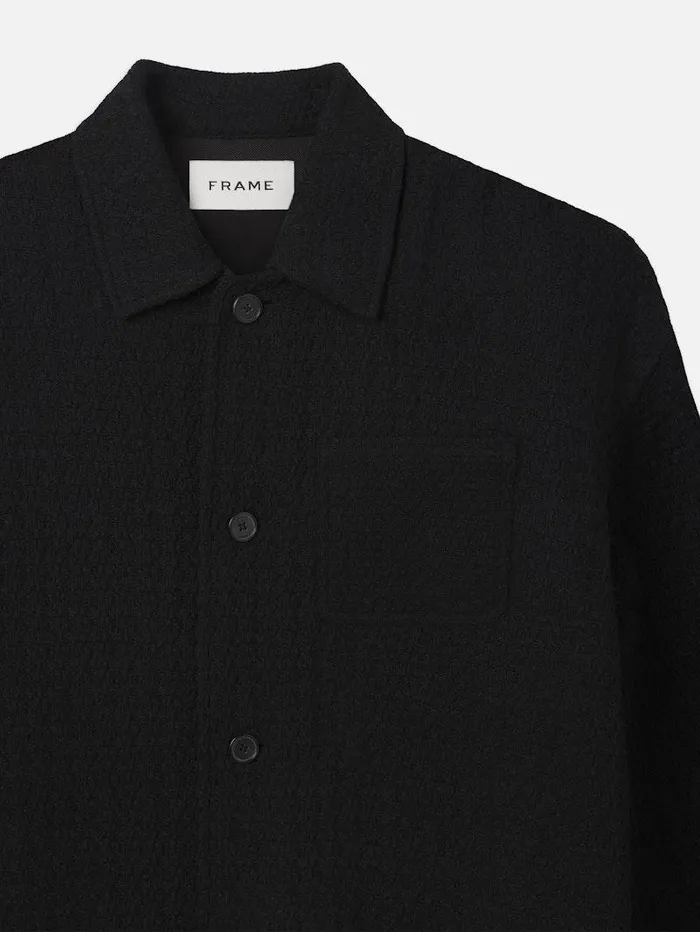 Men FRAME Jackets and Coats Textured Shirt Jacket Men FRAME Jackets and Coats Textured Shirt Jacket