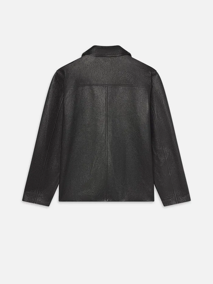 Men FRAME Leather and Suede Leather Jacket Men FRAME Leather and Suede Leather Jacket