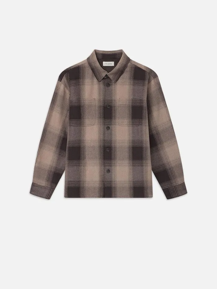 Men FRAME Shirts Chunky Plaid Shirt