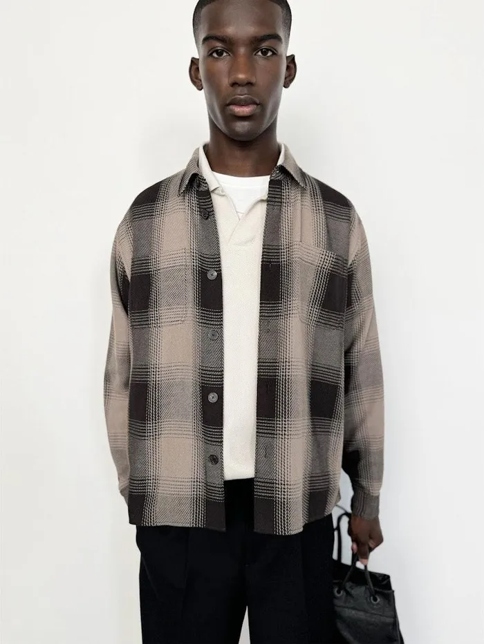Men FRAME Shirts Chunky Plaid Shirt Men FRAME Shirts Chunky Plaid Shirt