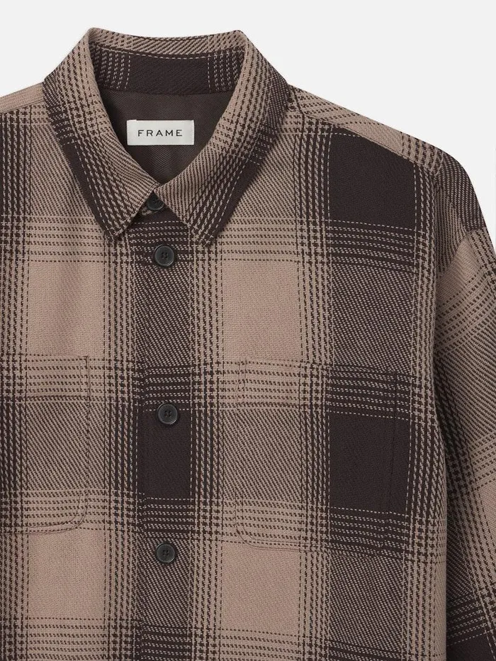 Men FRAME Shirts Chunky Plaid Shirt Men FRAME Shirts Chunky Plaid Shirt