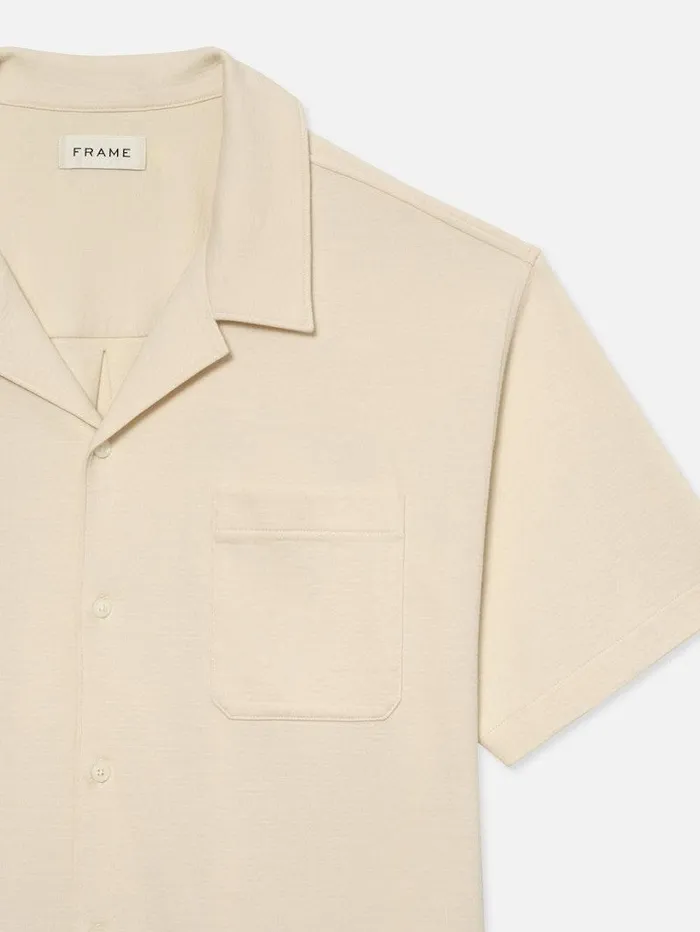 Men FRAME Shirts Duo Fold Relaxed Short Sleeve Shirt