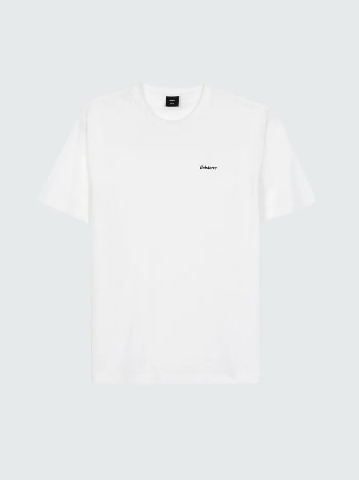 Men Harlyn Logo TShirt White Finisterre TShirts