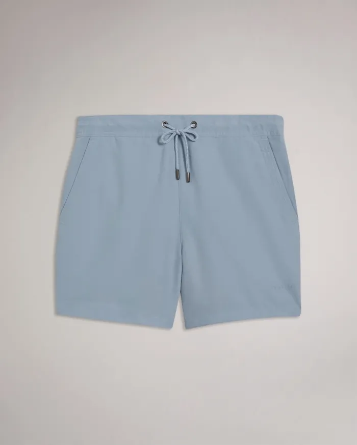 Men HILTREE 8211 Plain Swim Shorts Medium Blue Ted Baker Swimwear and Beachwear