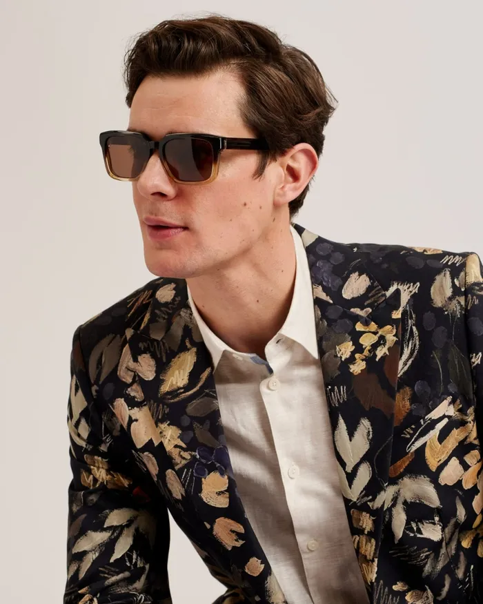 Men HORNABY 8211 Ombre Thick Square Sunglasses Blackwhite Ted Baker Sunglasses Men HORNABY 8211 Ombre Thick Square Sunglasses Blackwhite Ted Baker Sunglasses