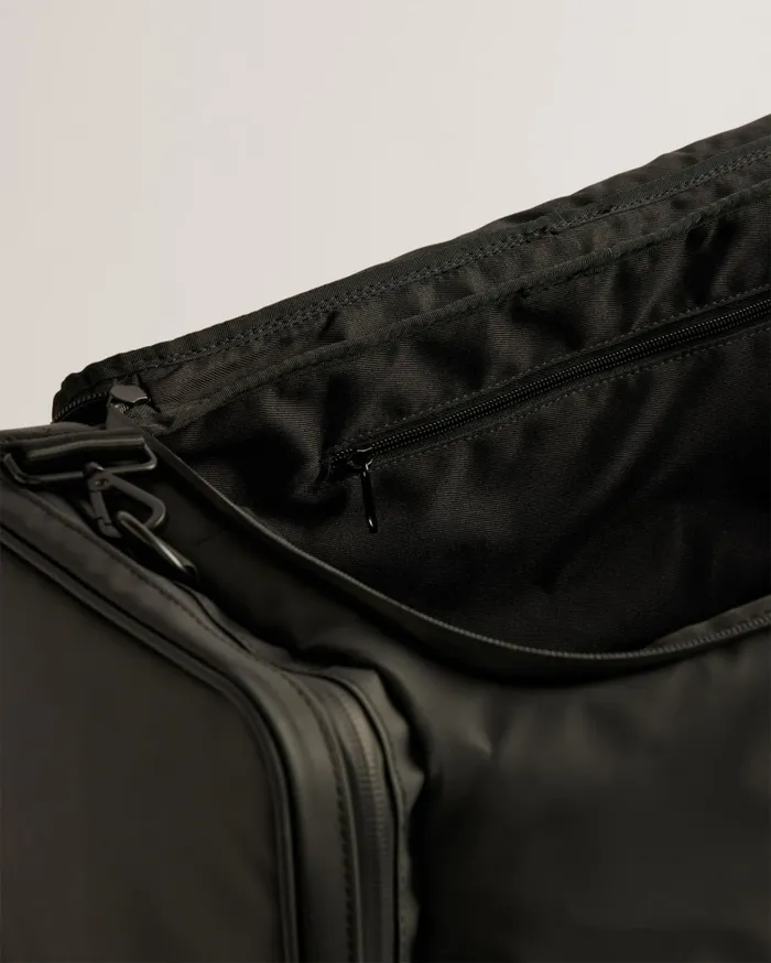 Men HYKE 8211 Rubberised Holdall Jetblack Ted Baker Holdalls and Weekend Bags