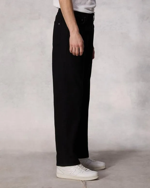 Men Jeans Rag and Bone Fit 4 Straight Fit Jean Authentic Stretch Denim Black