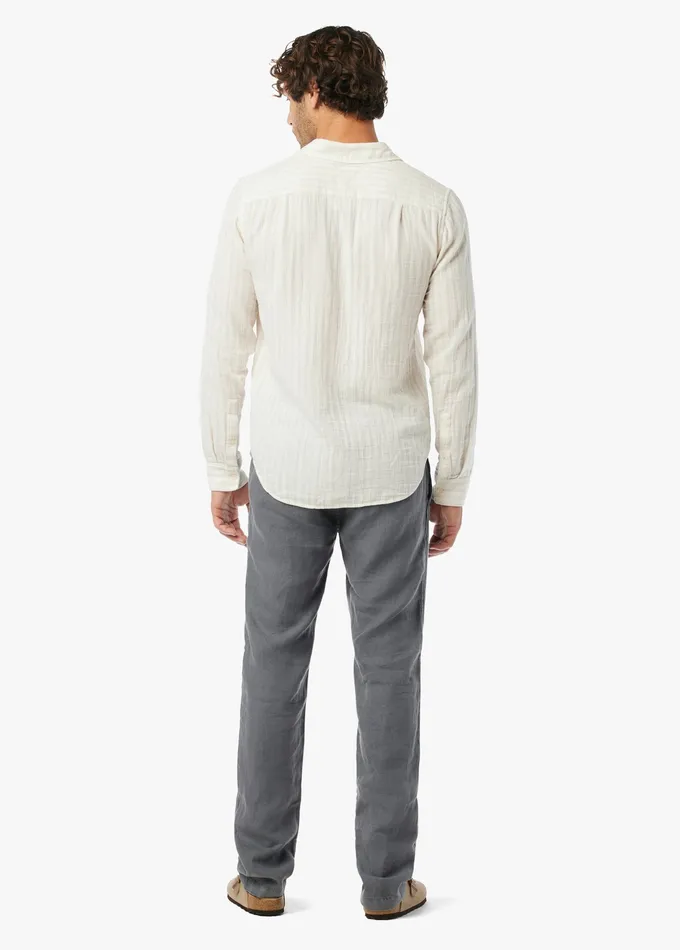Men Joe8217s Jeans EMERSON LINEN PANT Smoke Special Inseams