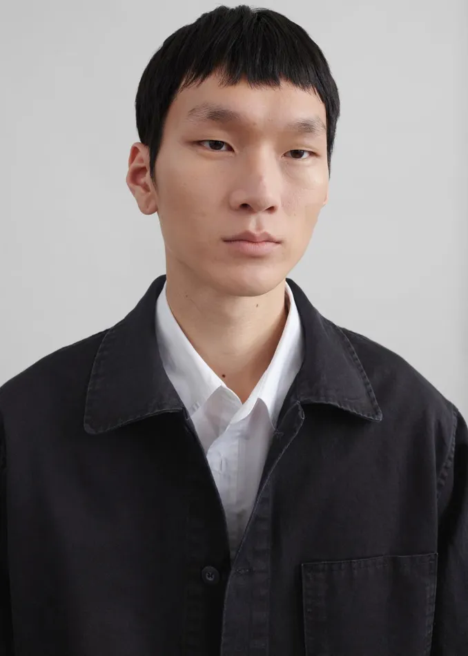 Men Julien Utility Jacket 8211 Black The Frankie Shop Outerwear