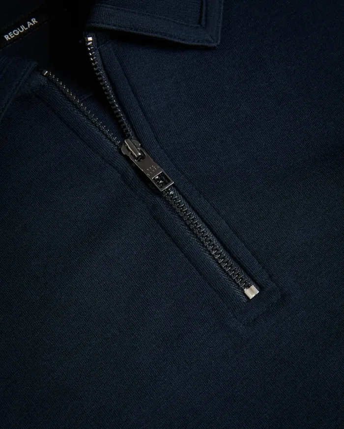 Men KARPOL 8211 Long Sleeve Modal Polo Shirt Navyblue Ted Baker Jumpers and Knitwear Men KARPOL 8211 Long Sleeve Modal Polo Shirt Navyblue Ted Baker Jumpers and Knitwear