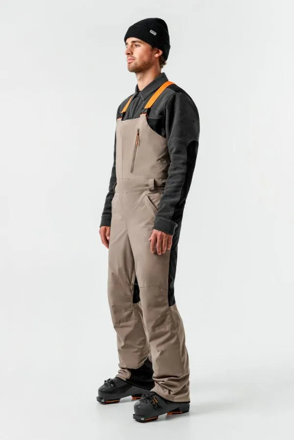 Men Leeds Insulated BibClay Orage Pants Men Leeds Insulated BibClay Orage Pants