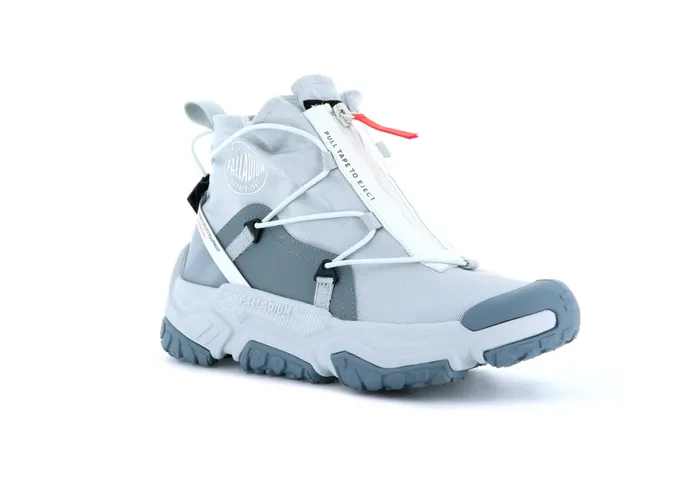 Men OFFGRID HI ZIP WATERPROOF Glacier Grey PALLADIUM Sneakers
