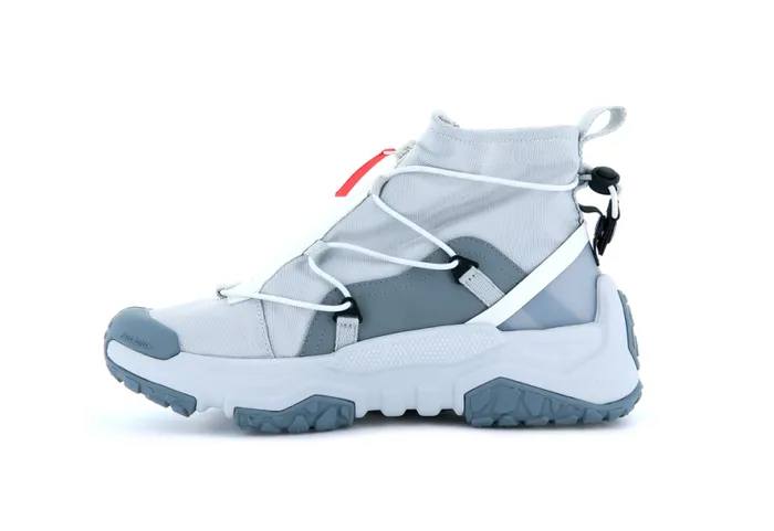 Men OFFGRID HI ZIP WATERPROOF Glacier Grey PALLADIUM Sneakers
