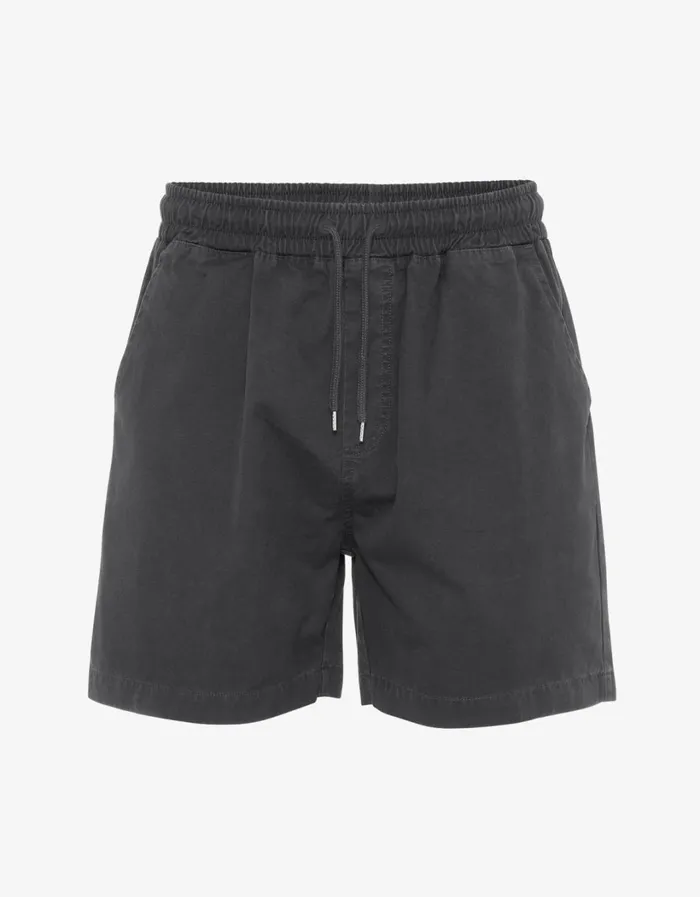 Men Organic Twill Shorts Lava Grey Colorful Standard Shorts