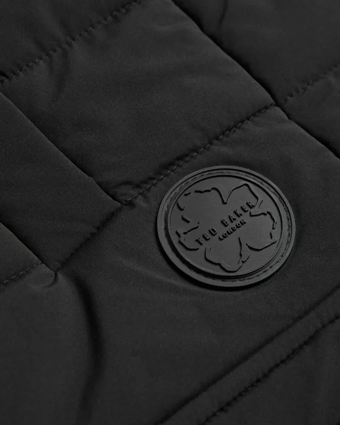 Men OVETA 8211 Showerproof Quilted Nylon Gilet Black Ted Baker Coats and Jackets Men OVETA 8211 Showerproof Quilted Nylon Gilet Black Ted Baker Coats and Jackets