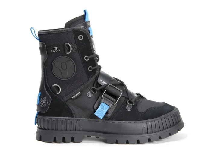 Men PALLASHOCK X DESTINY Black PALLADIUM Boots