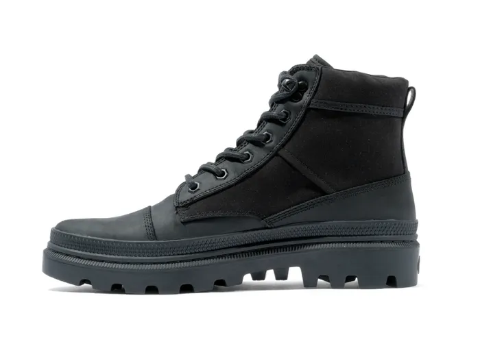 Men PALLATROOPER ROUGH Black PALLADIUM Boots Men PALLATROOPER ROUGH Black PALLADIUM Boots
