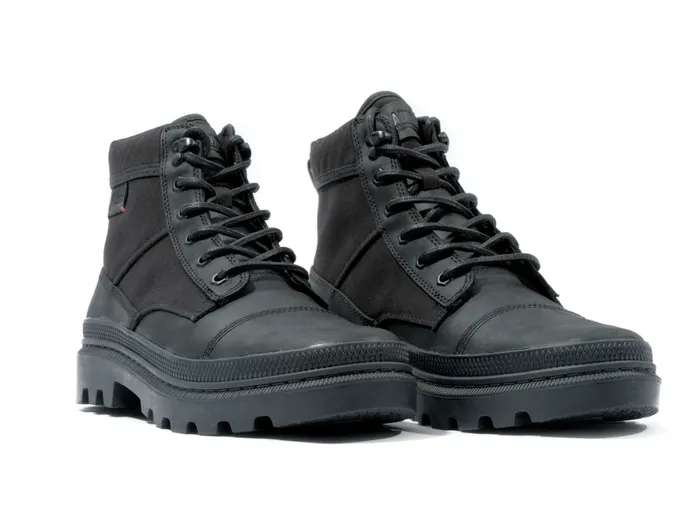 Men PALLATROOPER ROUGH Black PALLADIUM Boots Men PALLATROOPER ROUGH Black PALLADIUM Boots