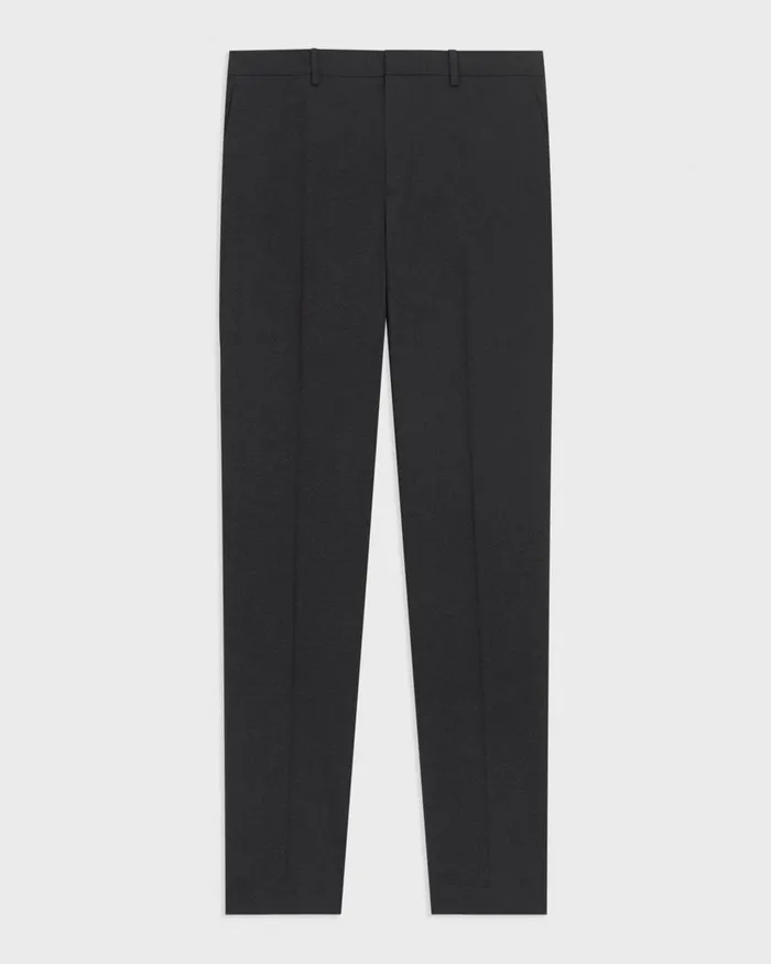 Men Pants Theory Mayer Pant In Stretch Wool Black