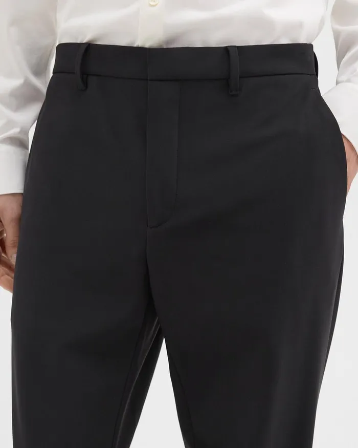 Men Pants Theory Zaine Pant In Precision Ponte Black