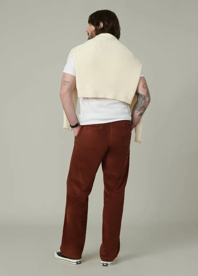 Men Pants Trousers Joe8217s Jeans RELAXED CORD TROUSER 32quot Mocha Bisque
