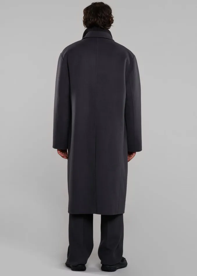 Men Paxton Wool Coat 8211 Dark Grey The Frankie Shop Outerwear