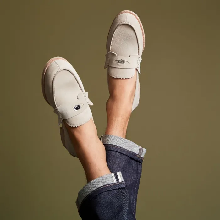 Men Penny Loafers 8211 Calf Leather 8211 Goose Christian Louboutin Loafers and Moccasins