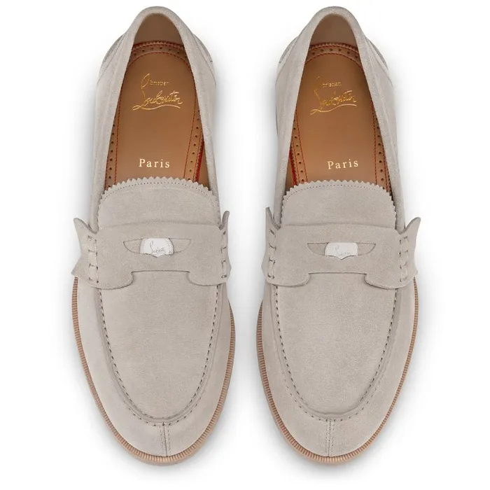Men Penny Loafers 8211 Calf Leather 8211 Goose Christian Louboutin Loafers and Moccasins