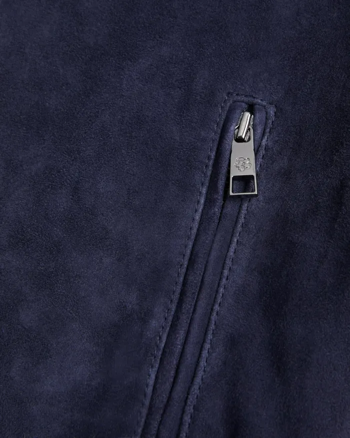 Men PEVERIL 8211 Suede Funnel Neck Bomber Jacket Navy Ted Baker Coats and Jackets Men PEVERIL 8211 Suede Funnel Neck Bomber Jacket Navy Ted Baker Coats and Jackets