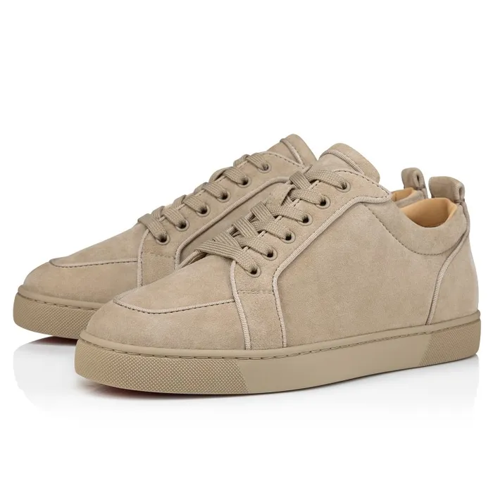 Men Rantulow Sneakers 8211 Veau Velours 8211 Saharienne Christian Louboutin Sneakers