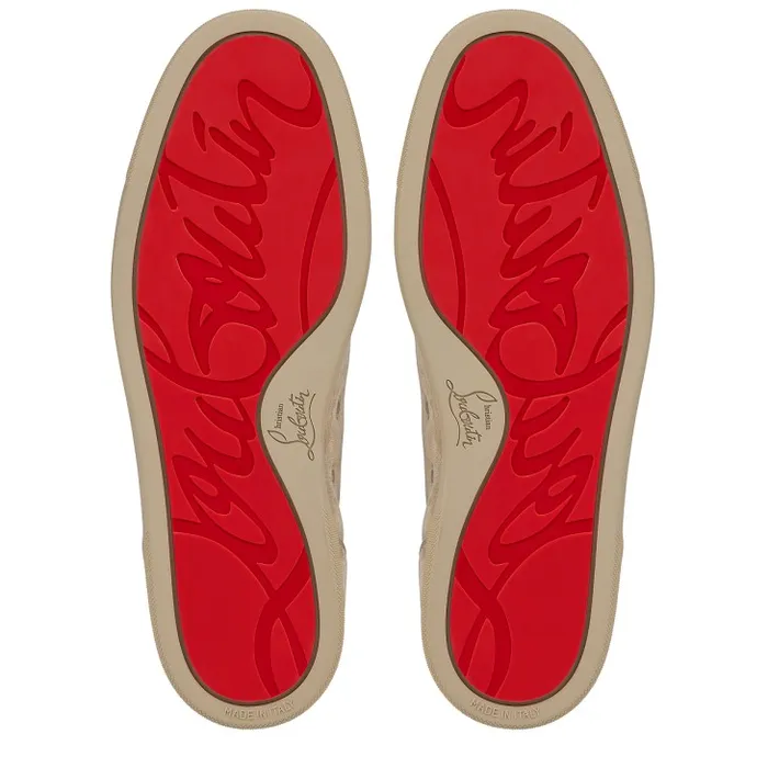 Men Rantulow Sneakers 8211 Veau Velours 8211 Saharienne Christian Louboutin Sneakers