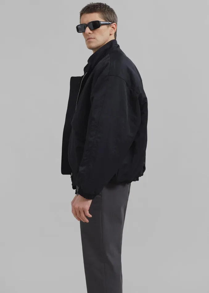 Men Seth Oversized Jacket 8211 Black The Frankie Shop Outerwear
