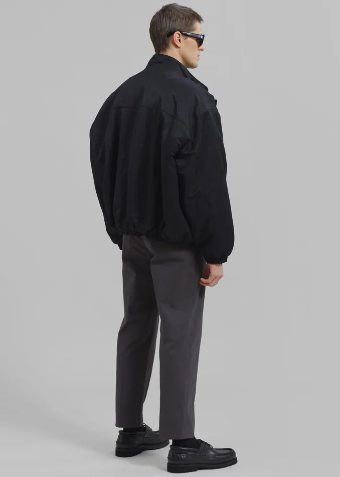 Men Seth Oversized Jacket 8211 Black The Frankie Shop Outerwear