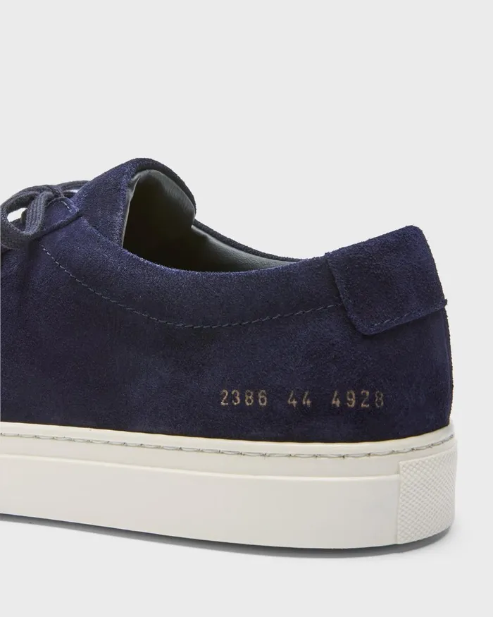 Men Shoes Theory Common Projects Original Achilles Sneakers Navy