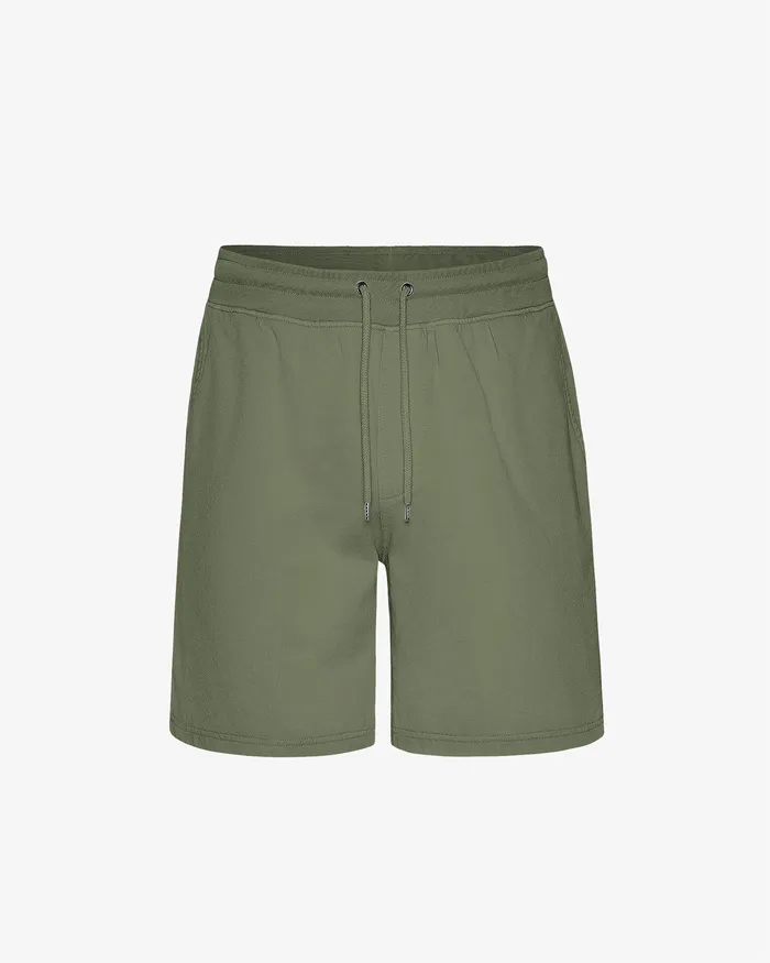 Men Shorts Colorfulstandard Classic Organic Sweatshorts 8211 Dusty Olive