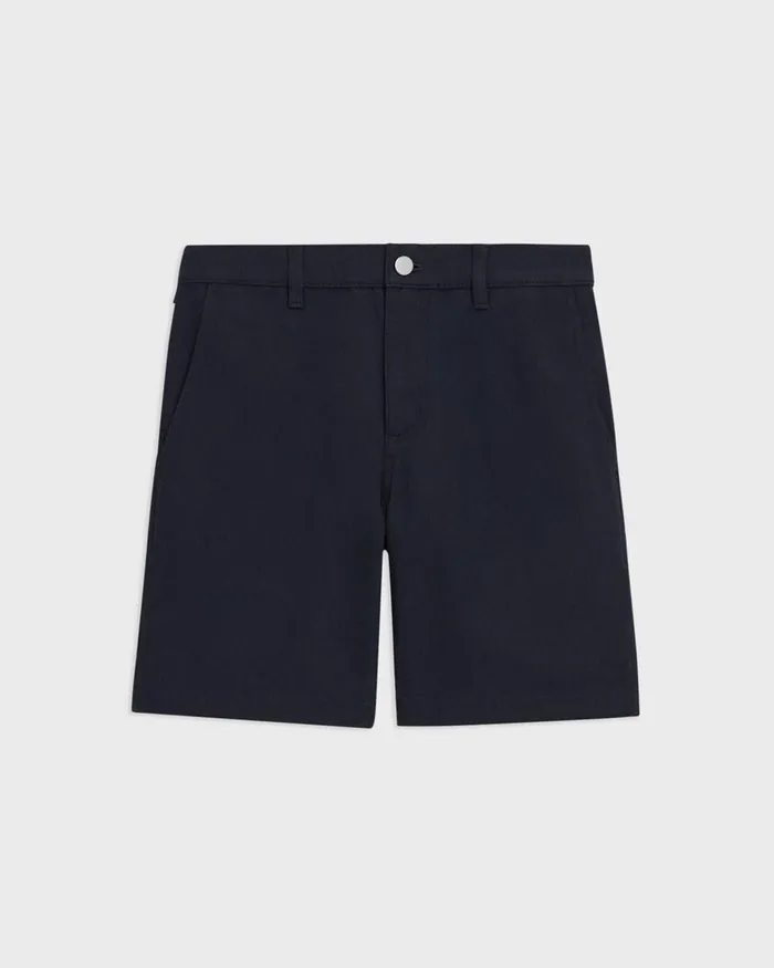 Men Shorts Theory Zaine 7quot Carpenter Short In Stretch Cotton Canvas Baltic