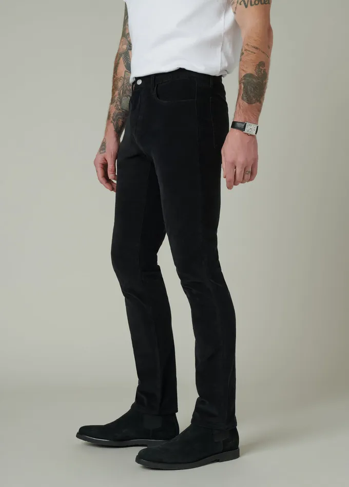 Men Slim Skinny Joe8217s Jeans THE ASHER CORD Black
