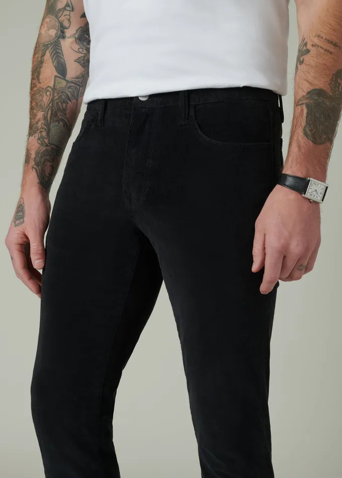 Men Slim Skinny Joe8217s Jeans THE ASHER CORD Black