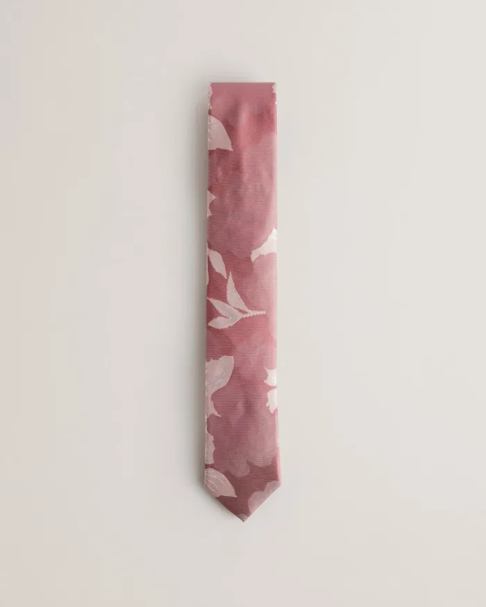 Men SPIKES 8211 Floral Silk Tie Pink Ted Baker Ties and Bowties Men SPIKES 8211 Floral Silk Tie Pink Ted Baker Ties and Bowties