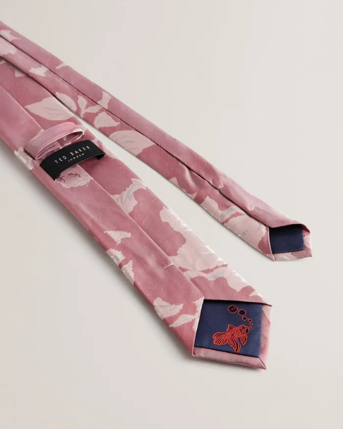 Men SPIKES 8211 Floral Silk Tie Pink Ted Baker Ties and Bowties Men SPIKES 8211 Floral Silk Tie Pink Ted Baker Ties and Bowties