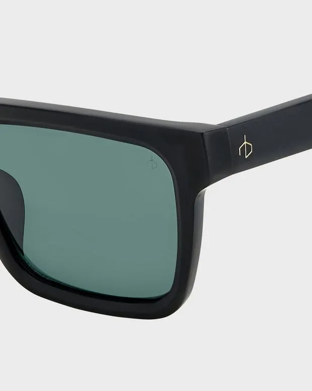 Men Sunglasses Rag and Bone Warren Matte Black