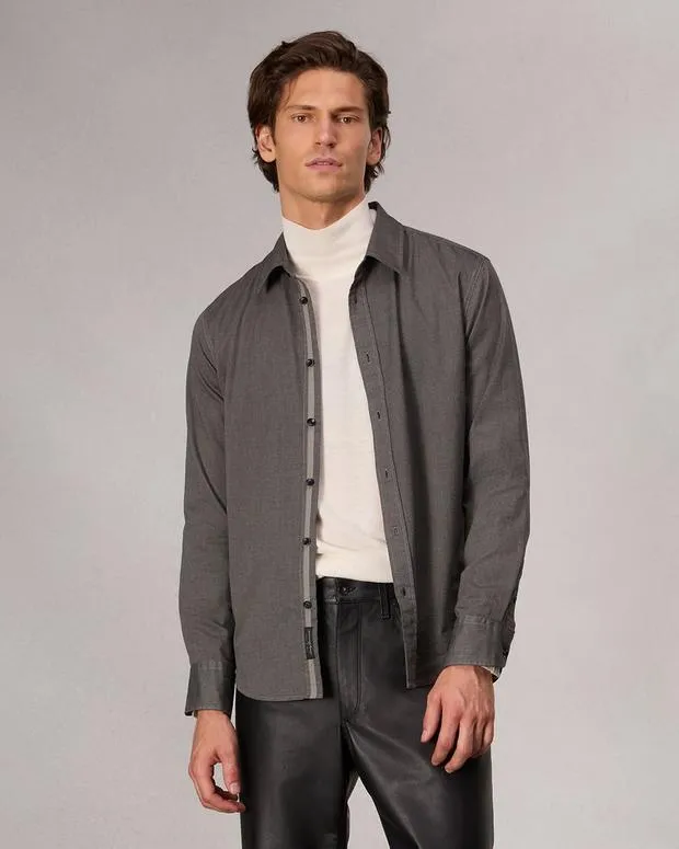Men Sweaters Rag and Bone Roy Turtleneck Sweater Turtledove