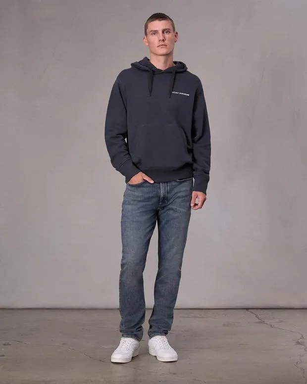Men Sweatshirts Rag and Bone Lucali Rb Hoodie Black