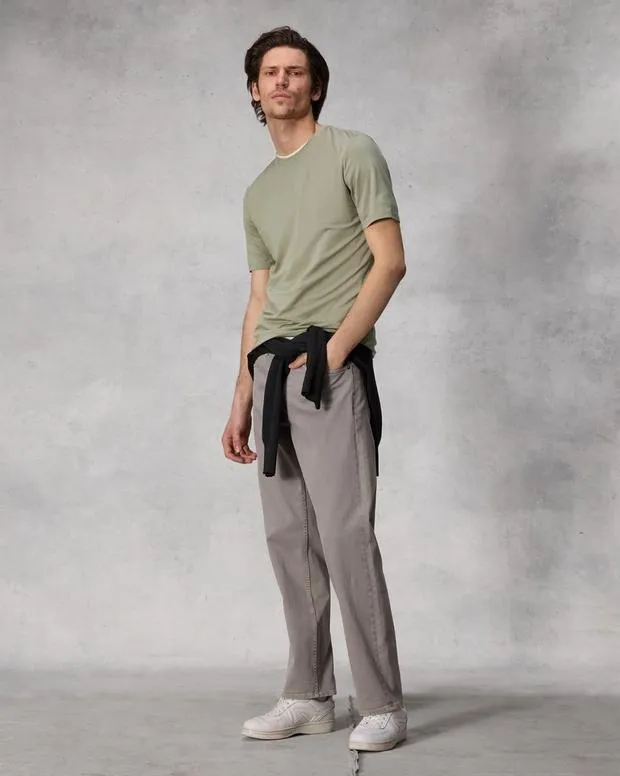 Men TShirts and Henleys Rag and Bone Classic Tech Jersey Tee Faded Army