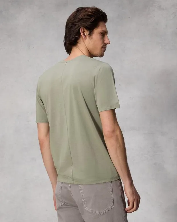 Men TShirts and Henleys Rag and Bone Classic Tech Jersey Tee Faded Army