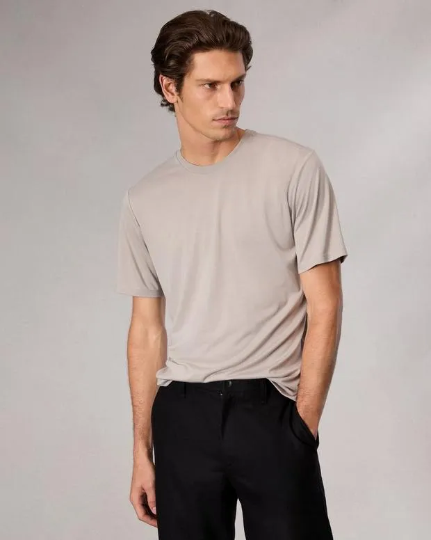 Men TShirts and Henleys Rag and Bone Classic Tech Jersey Tee Skyscraper